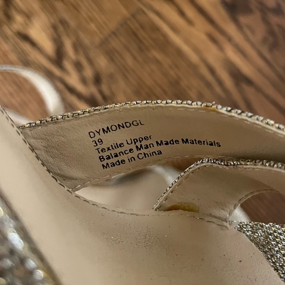 Steve Madden Sparkly Sandal Heels, size 39 - Picture 5 of 5